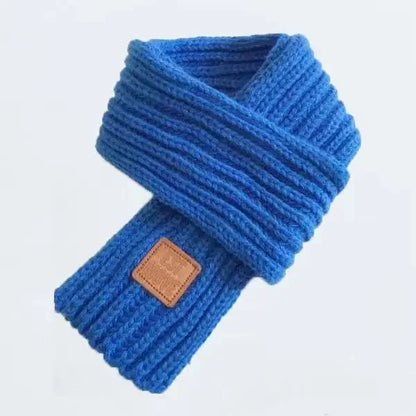 Multicoloured Unisex Winter Knitted Scarf