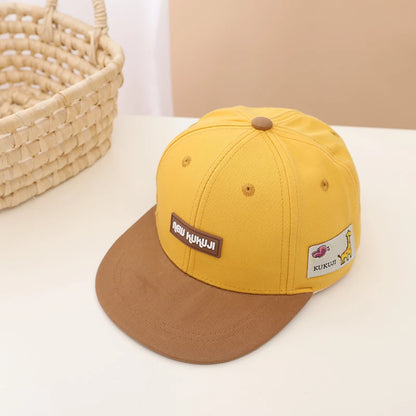 Flat Brim Baseball Cap for Boys