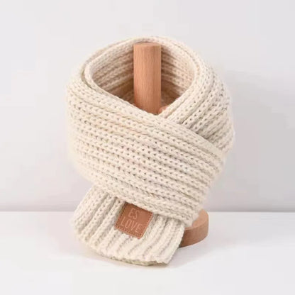 Multicoloured Unisex Winter Knitted Scarf