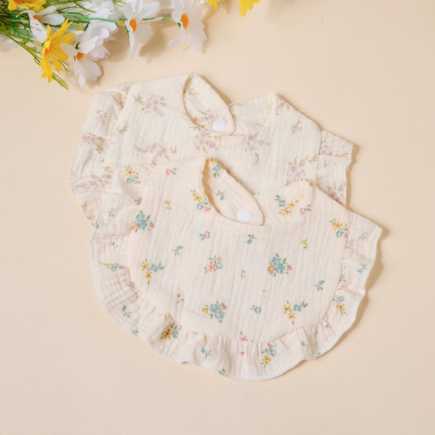 Muslin Cloth 4pcs/set Children Bib Set