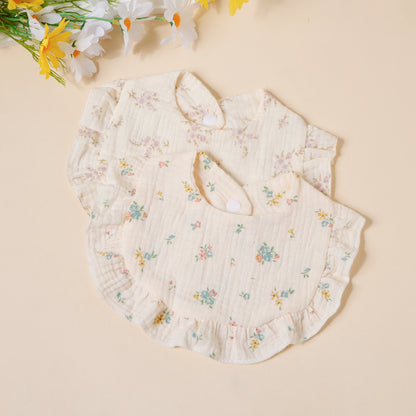 Muslin Cloth 4pcs/set Children Bib Set
