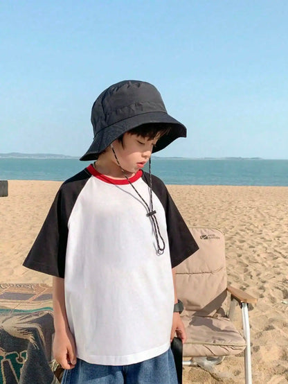 Adjustable Drawstring Bucket Hat Summer Outdoor Fun