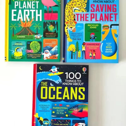 11 Books/Set 100 Things to Know About Hardcover Children Book in English