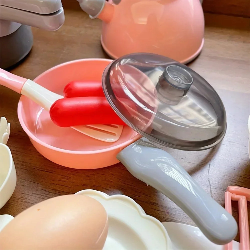 Kitchen Set with Realistic Cooking Tools