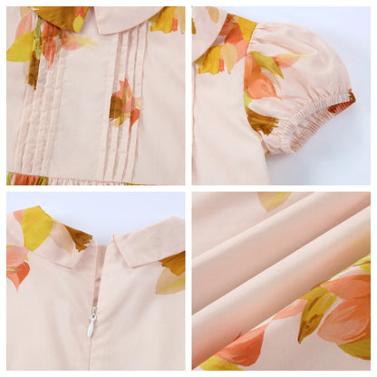 Matching Floral Set for Siblings