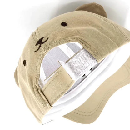 Cartoon Bear Baseball Cap